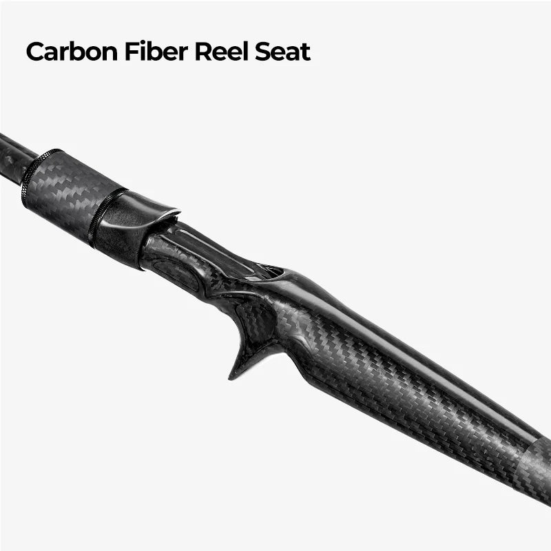 Piscifun® Carbon R1 The Lightest Carbon One Piece Spinning Rod Casting Rod