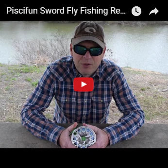 Piscifun® Sword Fly Fishing Reel Grey Sale