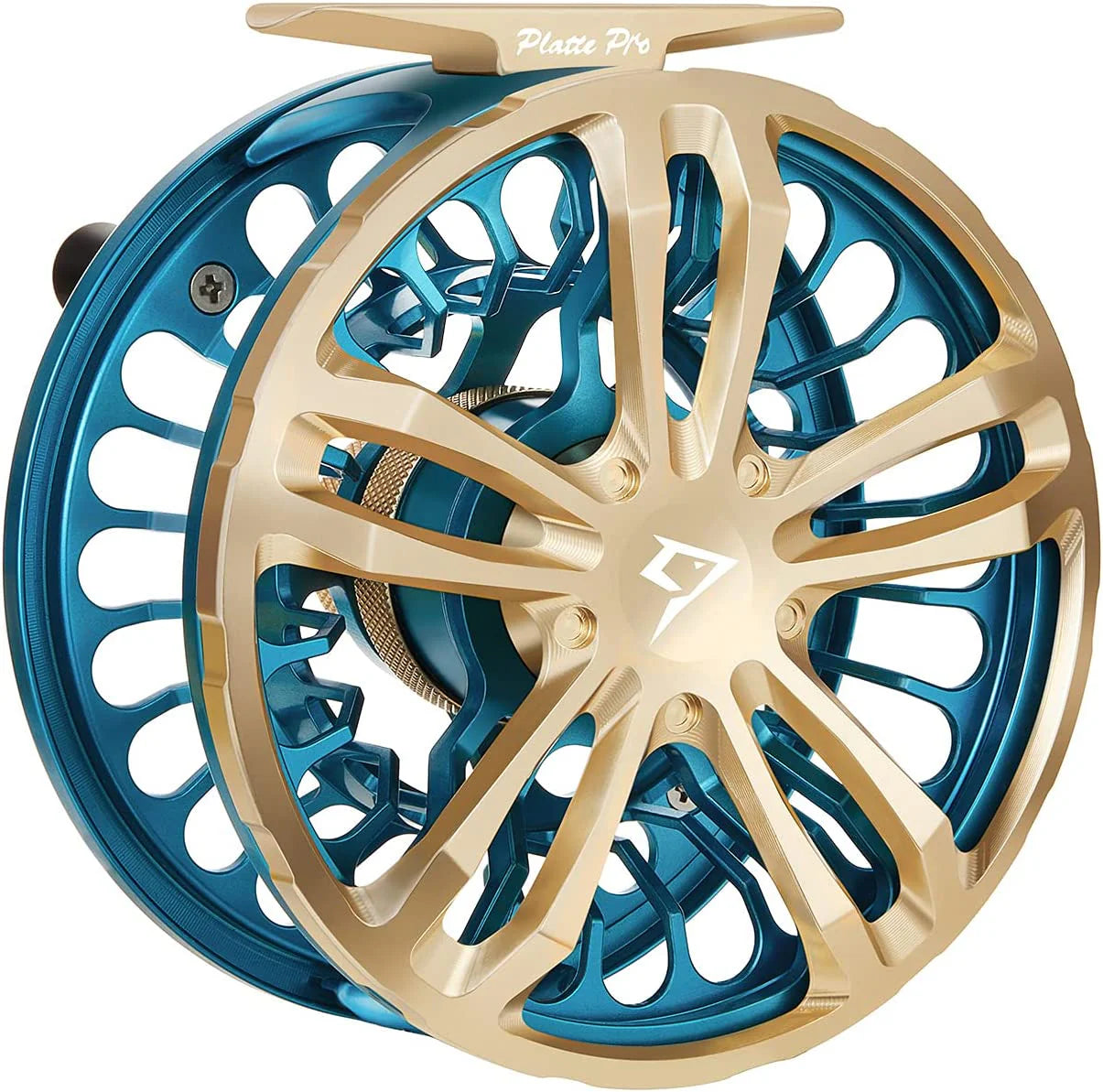 Piscifun® Platte Pro Fly Reel with Full-Sized Drag Knob, Large Arbor & Fully Sealed Fly Fishing Reel for Freshwater & Saltwater