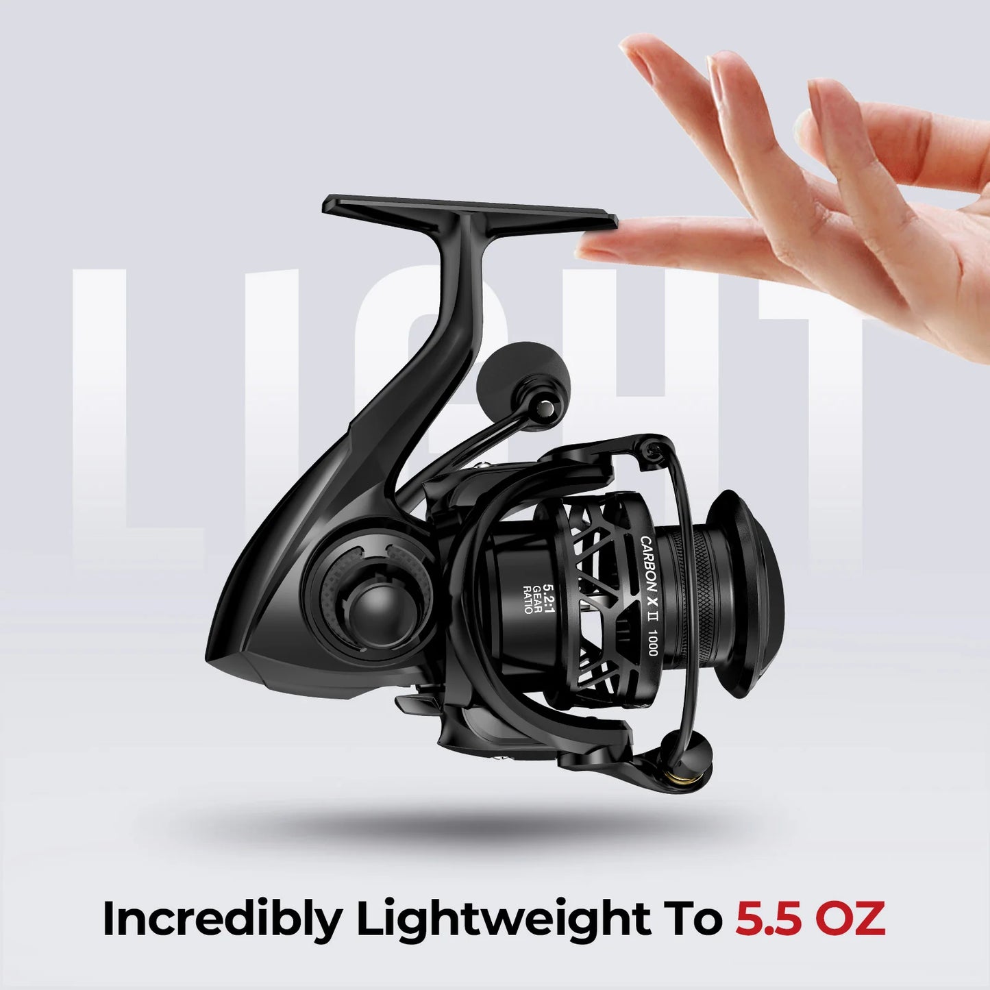 Piscifun®Carbon X II Spinning Reels Best Ultralight Spinning Fishing Reel