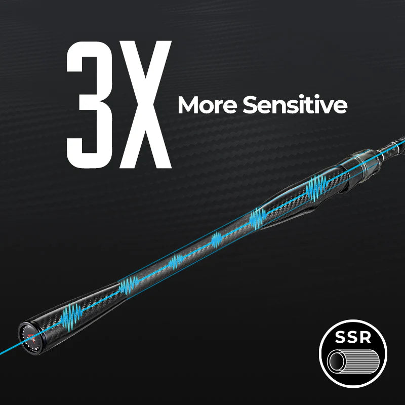 Piscifun® Carbon R1 The Lightest Carbon One Piece Spinning Rod Casting Rod