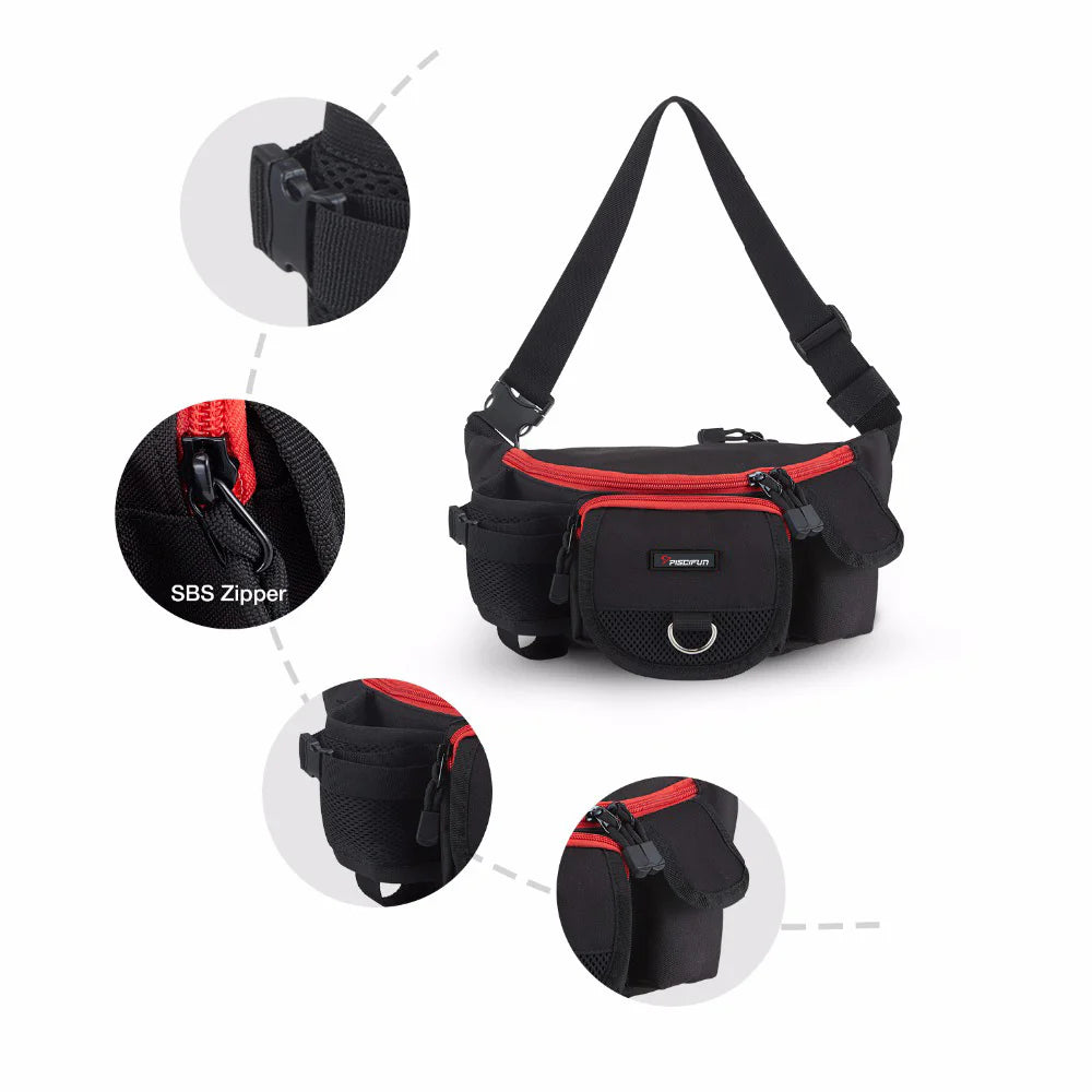 Piscifun® Fanny Pack Tackle Bag Waist Pack Sale