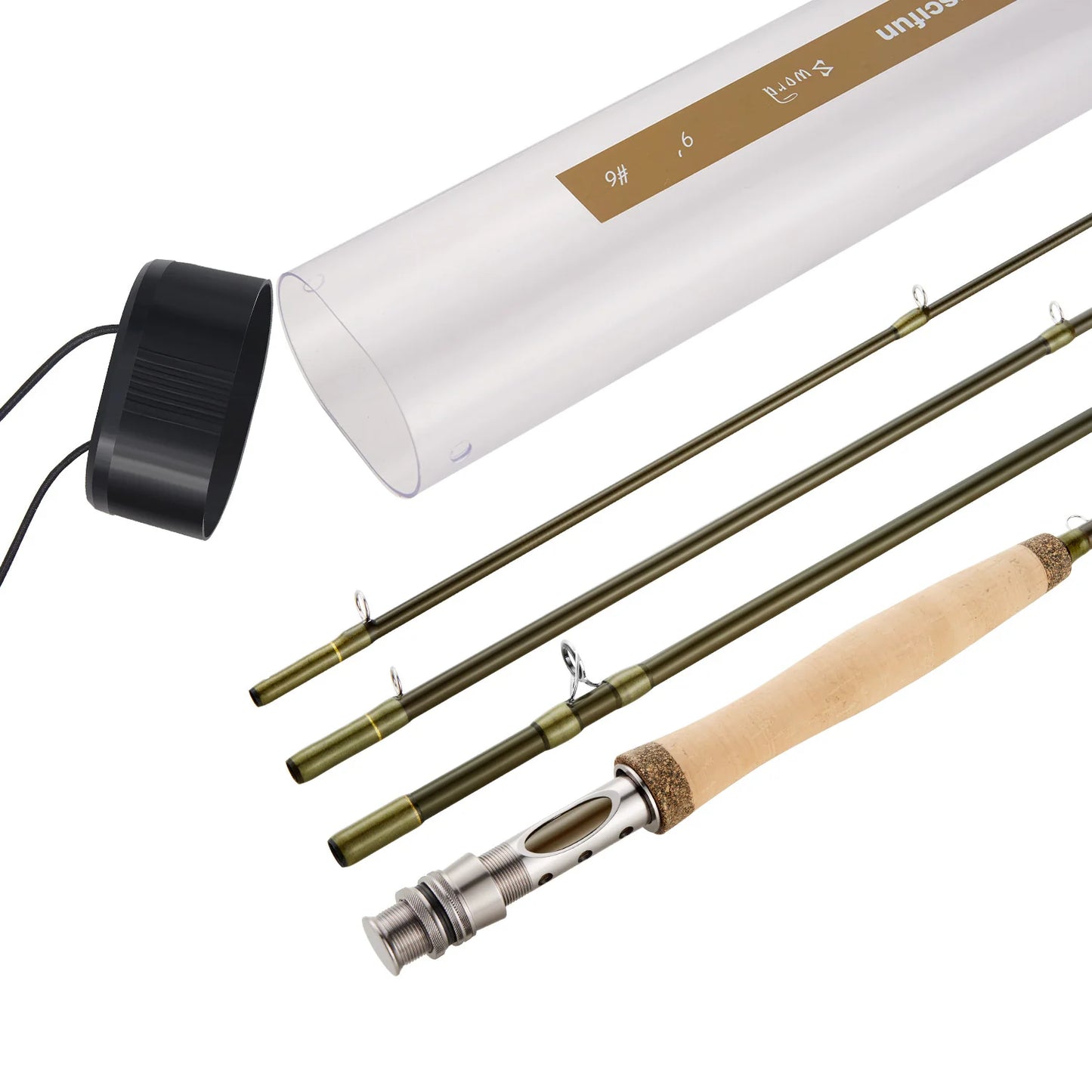 Piscifun® Sword Fly Fishing Rod 4 Piece Fly Rod