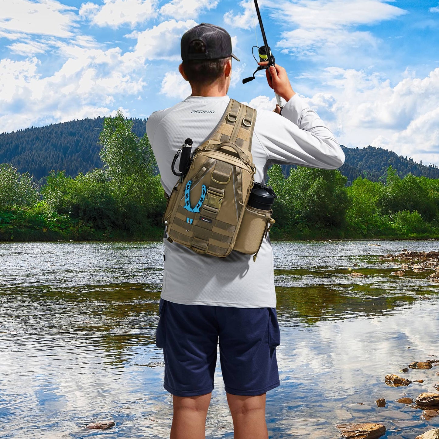 Piscifun® Travel X Fishing Tackle Bag
