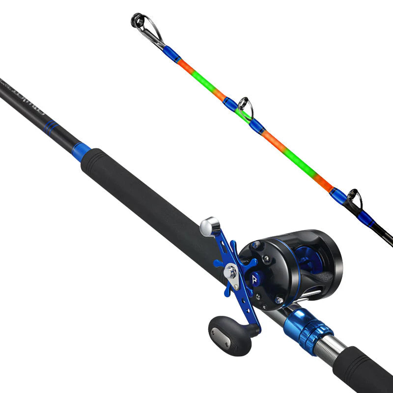 Piscifun®Chaos XS Round Baitcasting Reel and Catfish Casting Rod Combo