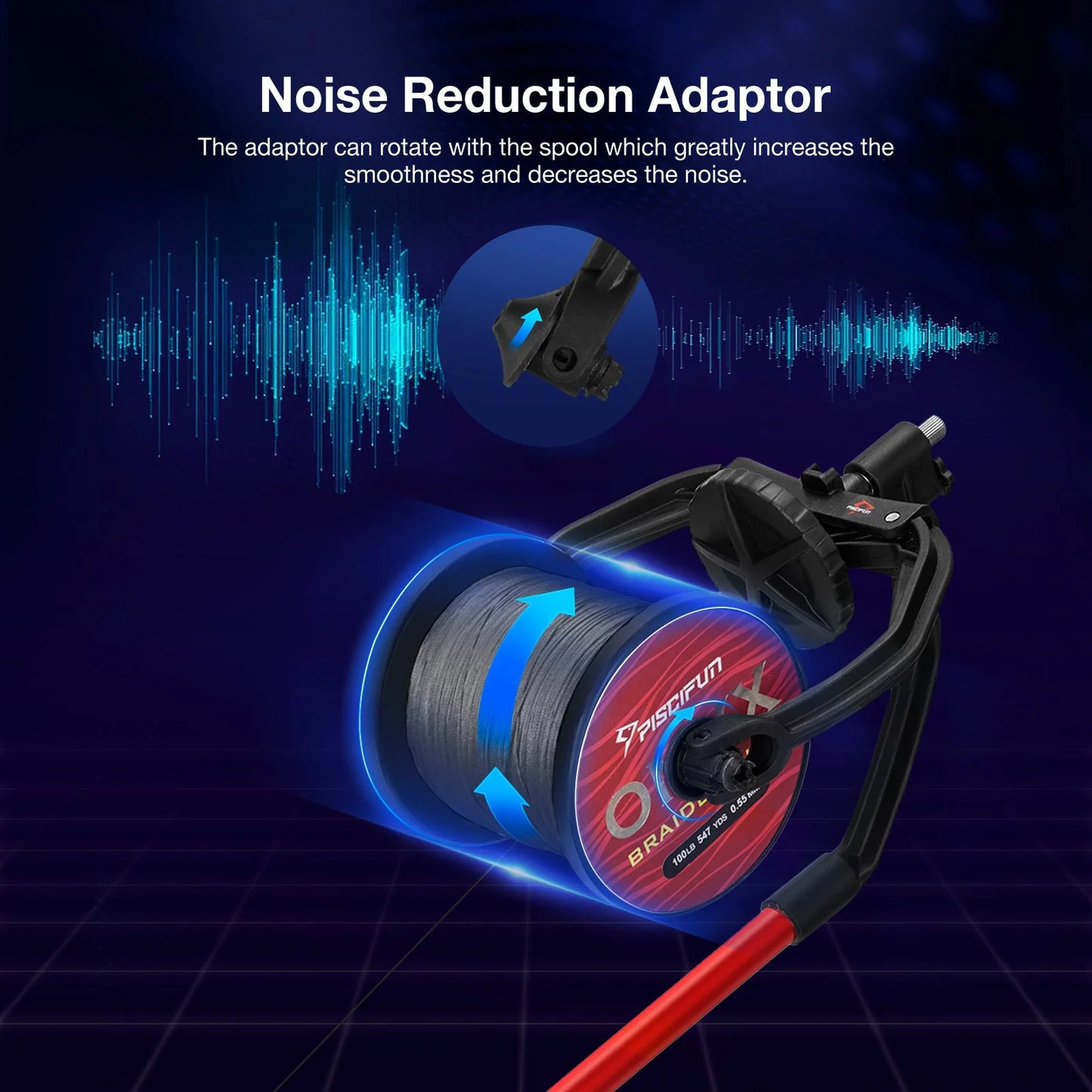 Piscifun® Speed X Fishing Line Spooler Machine