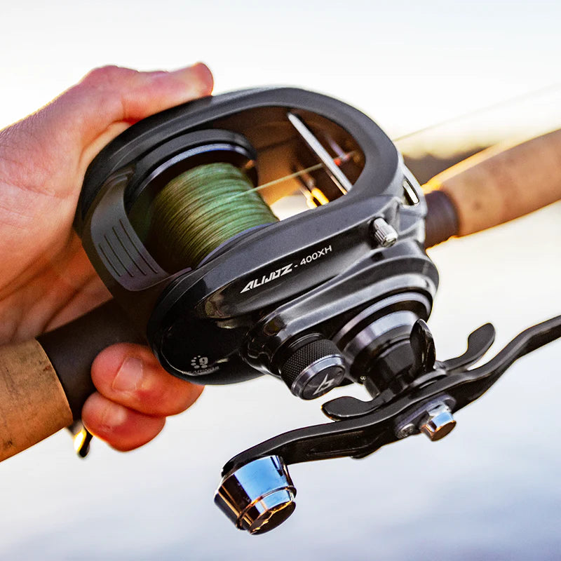 Piscifun® Alijoz 400 Saltwater Freshwater Baitcasting Reel With Bait Clicker