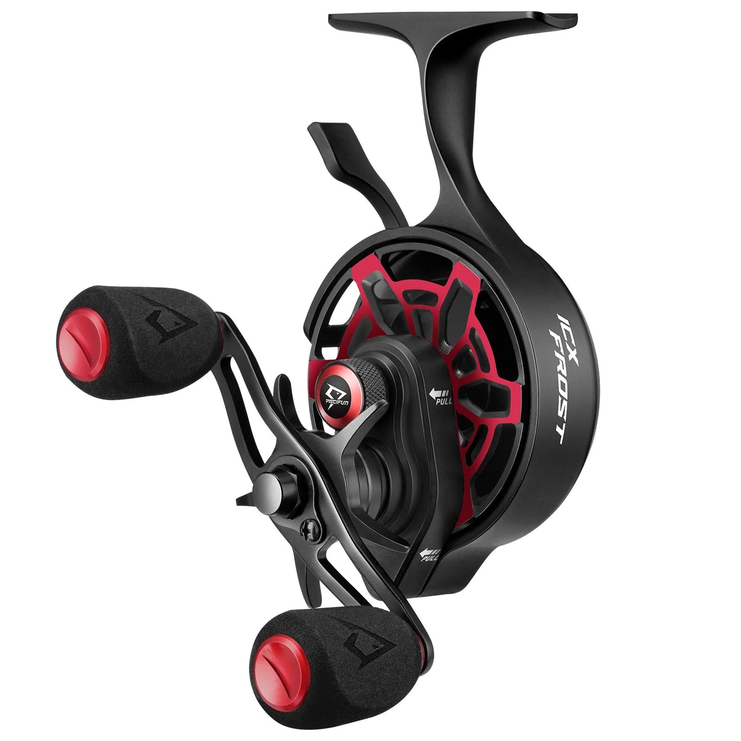 Piscifun ICX Frost Carbon Ice Fishing Reel, Magnetic Drop System,Large Spool Diameter