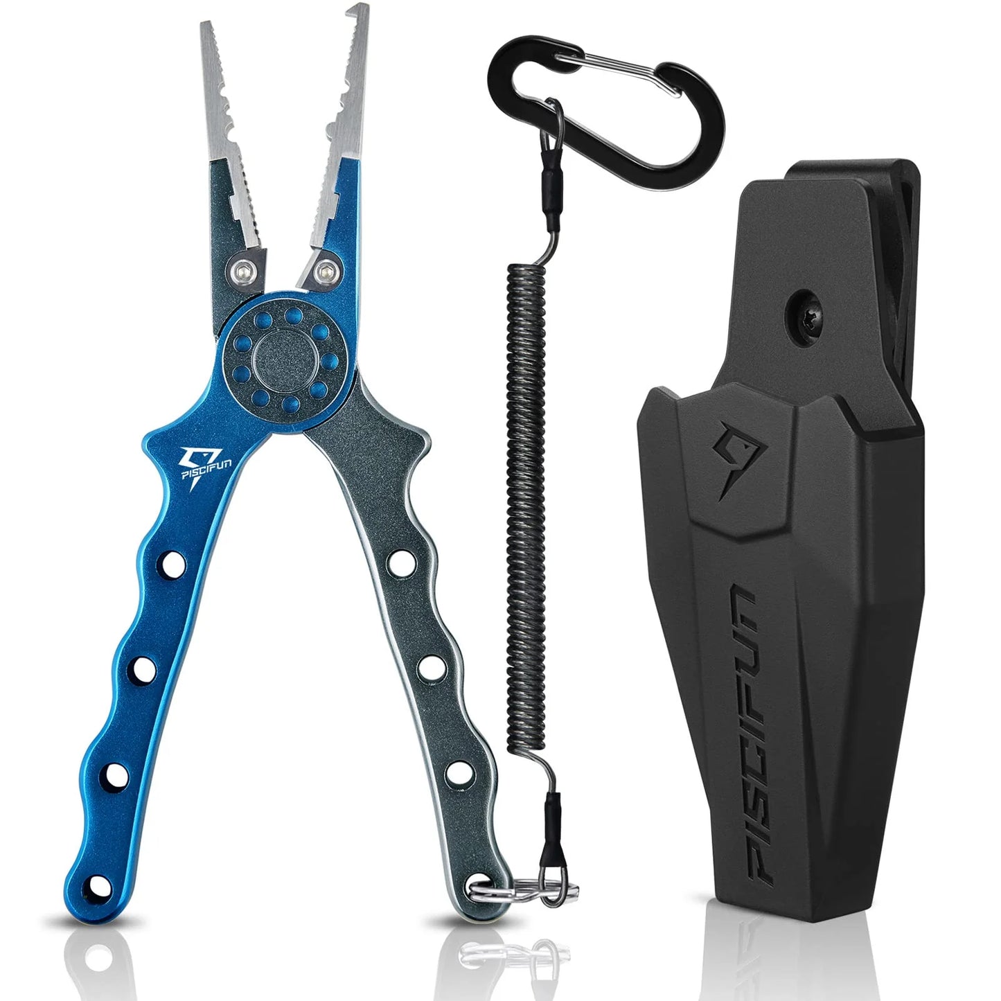 Piscifun Fishing Pliers, Corrosion Resistance with Braid Cutters gift for man
