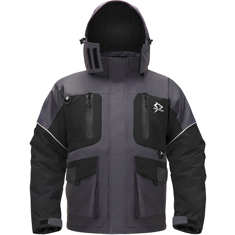 Piscifun Ice Fishing Suits, Insulated Jacket & Bibs Waterproof With Flotation Technology