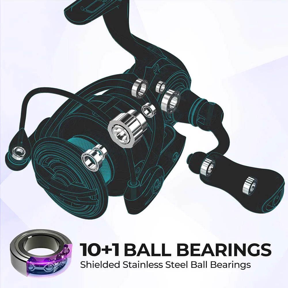 Piscifun® AlumiX  Spinning Reels  Fishing Reel