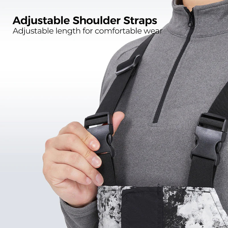 Piscifun Ice Fishing Suits, Insulated Jacket & Bibs Waterproof With Flotation Technology