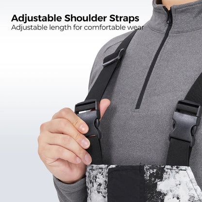 Piscifun Ice Fishing Suits, Insulated Jacket & Bibs Waterproof With Flotation Technology