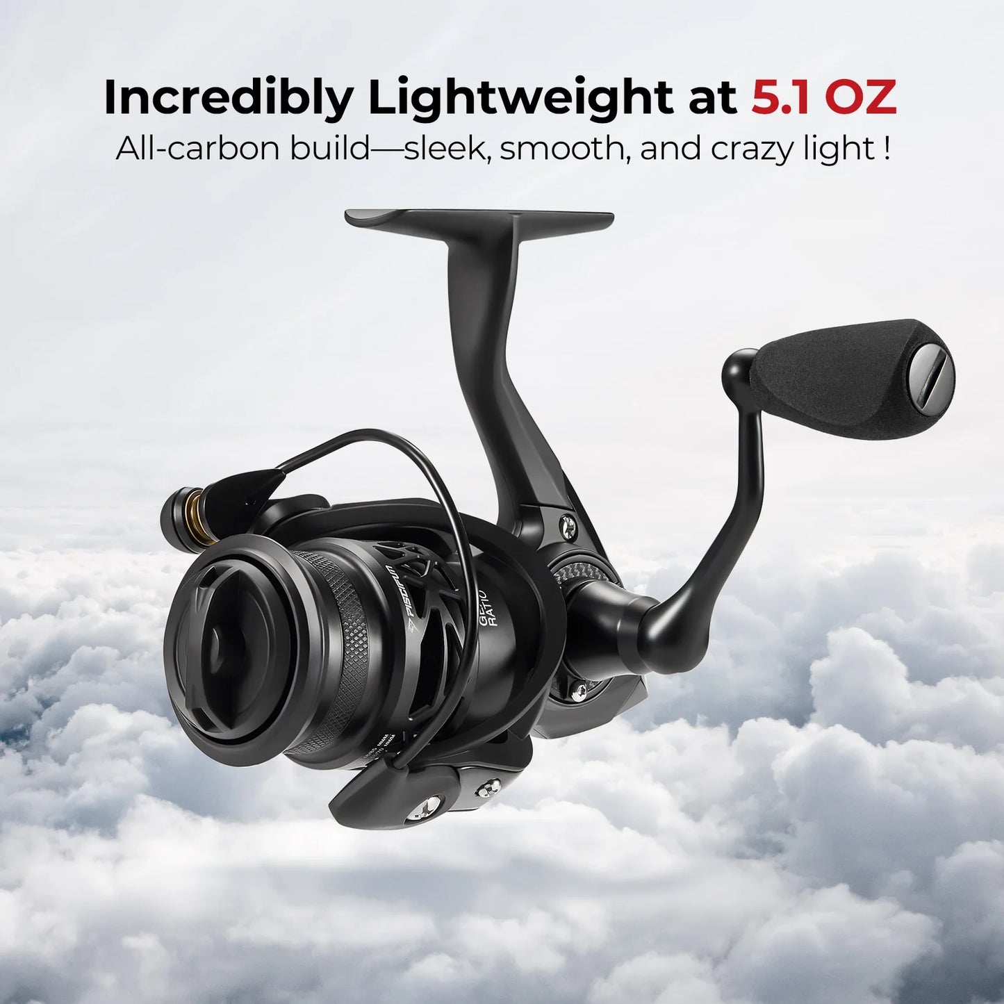 Piscifun® Carbon X Spinning Reel The Best Light Spinning Fishing Reel