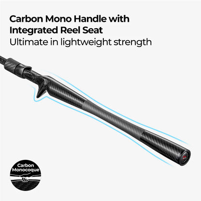 Piscifun® Carbon R1 The Lightest Carbon One Piece Spinning Rod Casting Rod