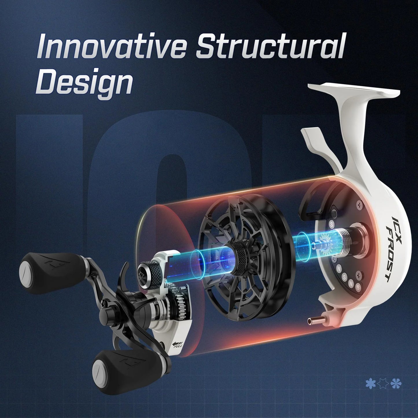 Piscifun ICX Frost Carbon Ice Fishing Reel