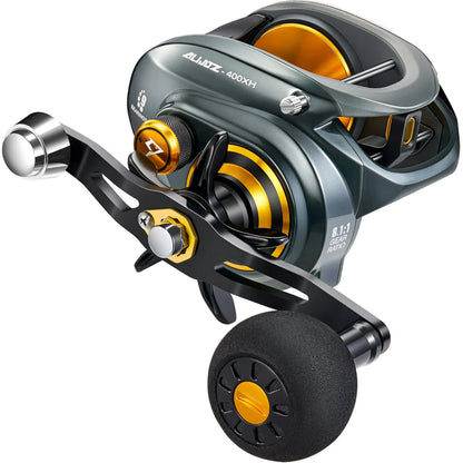 Piscifun® Alijoz 400 Saltwater Freshwater Baitcasting Reel With Bait Clicker