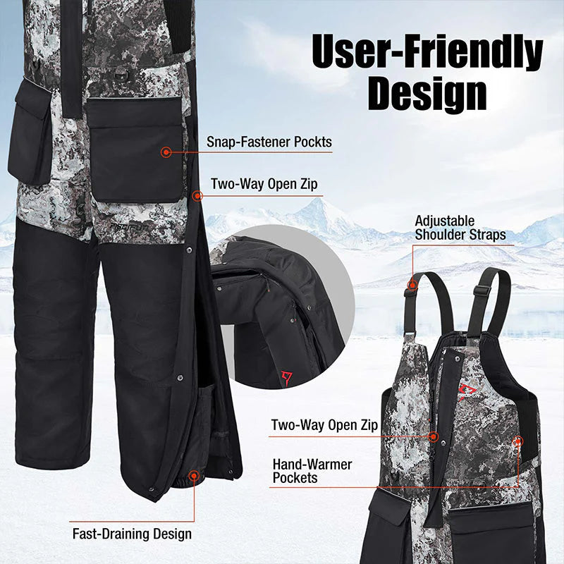 Piscifun Ice Fishing Waterproof Fishing Bib With Flotation Technology  Sale