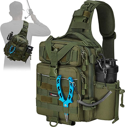 Piscifun® Outdoor Tackle Bag For Fishing Hiking Camping Cycling
