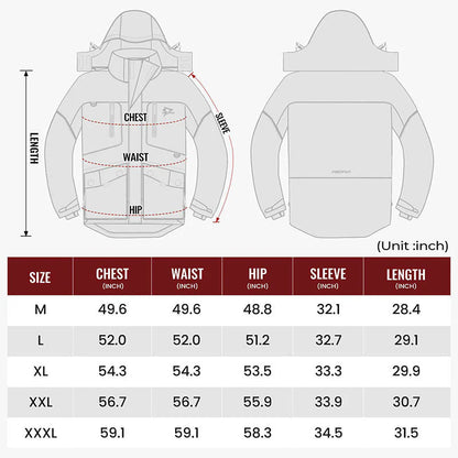 Piscifun Ice Fishing Insulated Jacket Waterproof