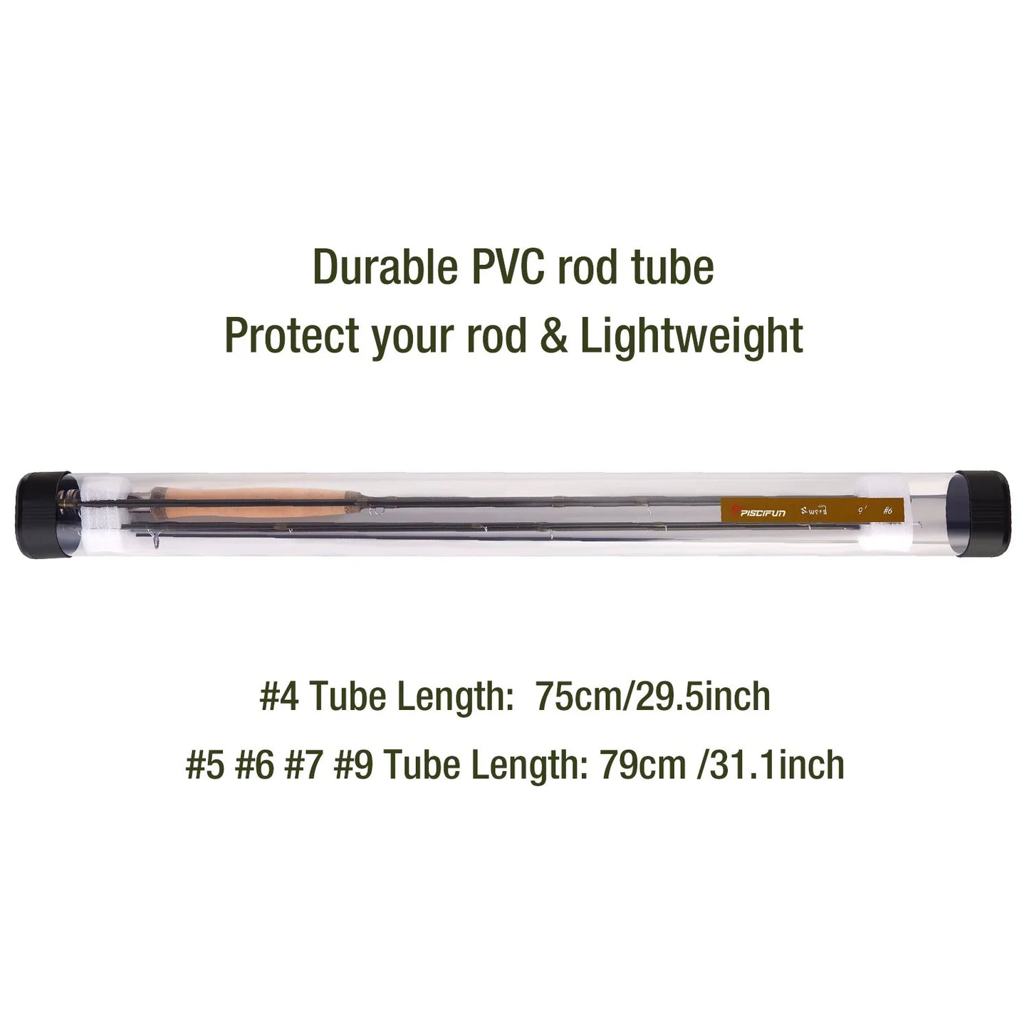 Piscifun® Sword Fly Fishing Rod 4 Piece Fly Rod