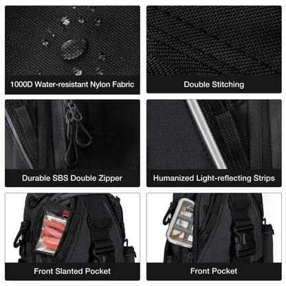 Piscifun® Travel X Fishing Tackle Bag