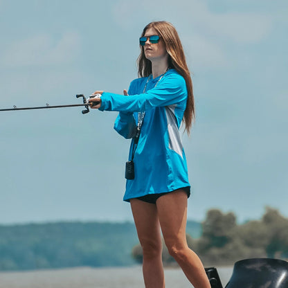 Piscifun® Tee shirts Fishing Hoodies with Face Mask, UPF 50+