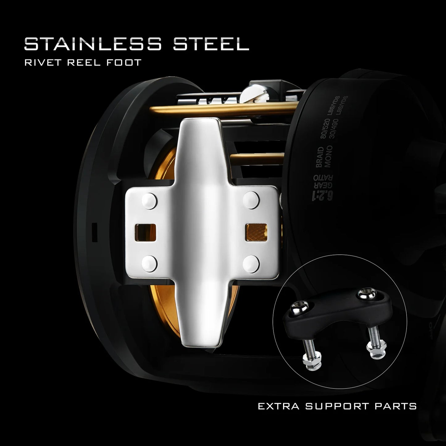 Piscifun® Salis X Trolling Reel Conventional Level Wind Reel