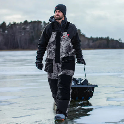 Piscifun Ice Fishing Suits, Insulated Jacket & Bibs Waterproof With Flotation Technology