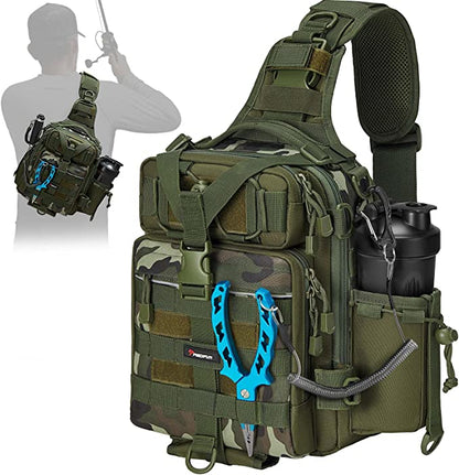 Piscifun® Outdoor Tackle Bag For Fishing Hiking Camping