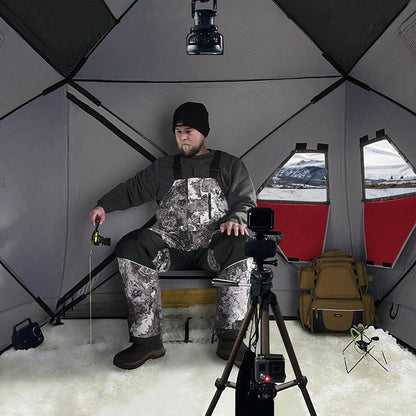 Piscifun 3-4 Person Ice Fishing Shelter, Pop-up Ice Fishing Tent Sale