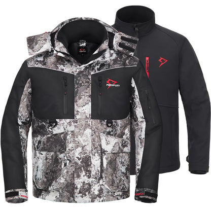 Piscifun Ice Fishing 3-in-1  Jacket Waterproof Fishing Jackets