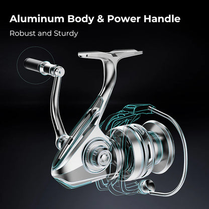 Piscifun®NautiX Saltwater Spinning Reel Aluminum Body Fishing Reel Sale