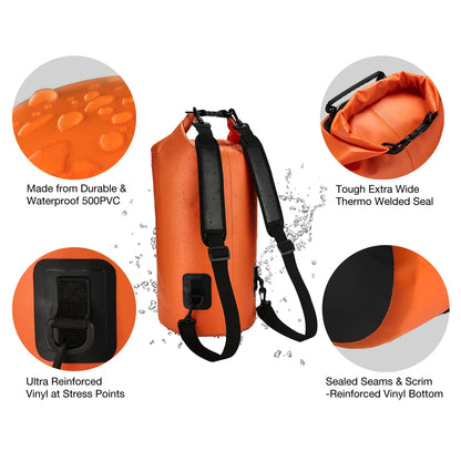 Piscifun® Waterproof Dry Bag for Fishing Boating Kayaking Surfing Rafting Camping