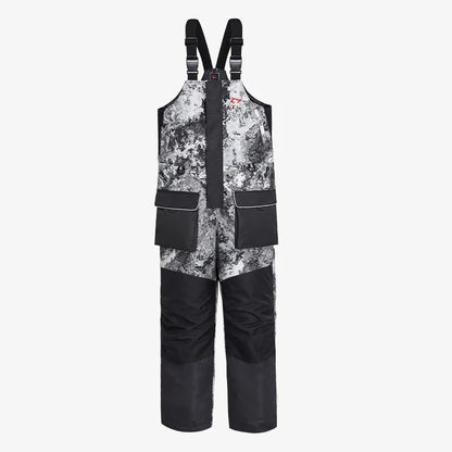 Piscifun Ice Fishing Insulated Bibs, Waterproof Fishing Bib With Flotation Technology