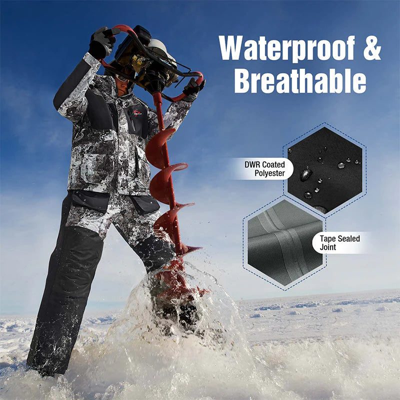 Piscifun Ice Fishing Waterproof Fishing Bib With Flotation Technology  Sale