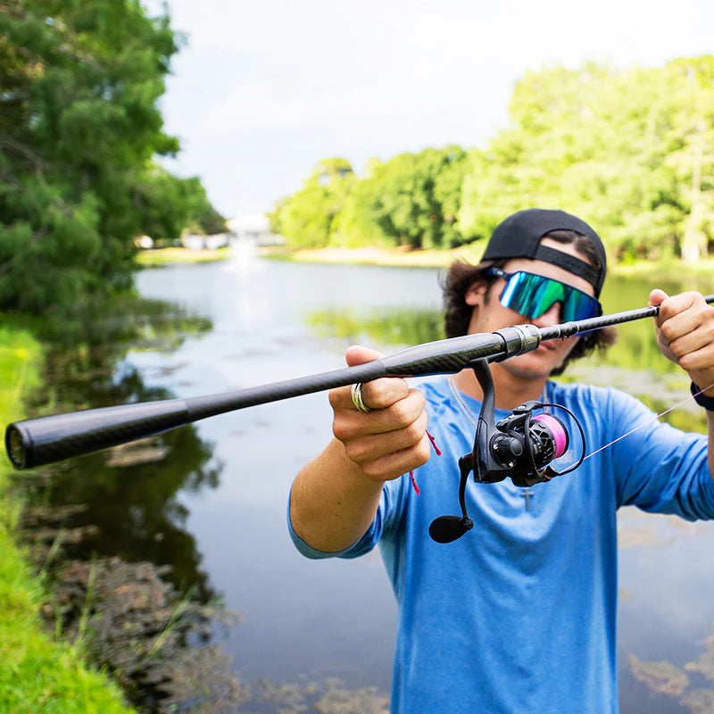 Piscifun® Carbon R1 The Lightest Carbon One Piece Spinning Rod Casting Rod