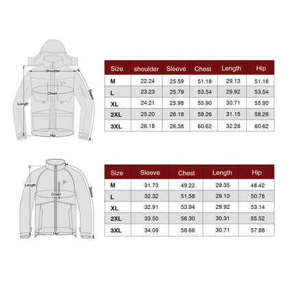 Piscifun Ice Fishing 3-in-1  Jacket Waterproof Fishing Jackets