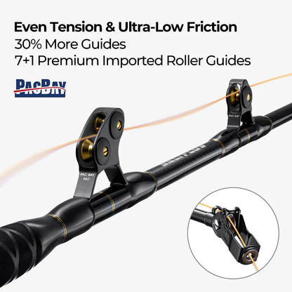 Piscifun Saltflow Bent‑Butt Offshore Saltwater Boat Rod