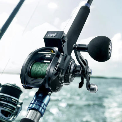 Piscifun® Alijoz 400 LC Saltwater Freshwater Line Trolling Reels With Bait Clicker