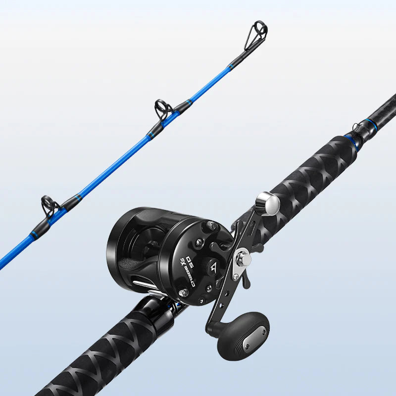 Piscifun® Chaos XS Casting Reels and Catfish Casting Rods Combo