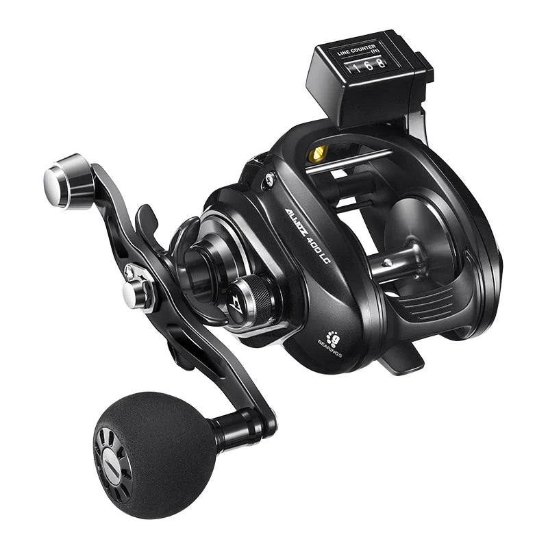 Piscifun® Alijoz 400 LC Saltwater Freshwater Line Trolling Reel With Bait Clicker
