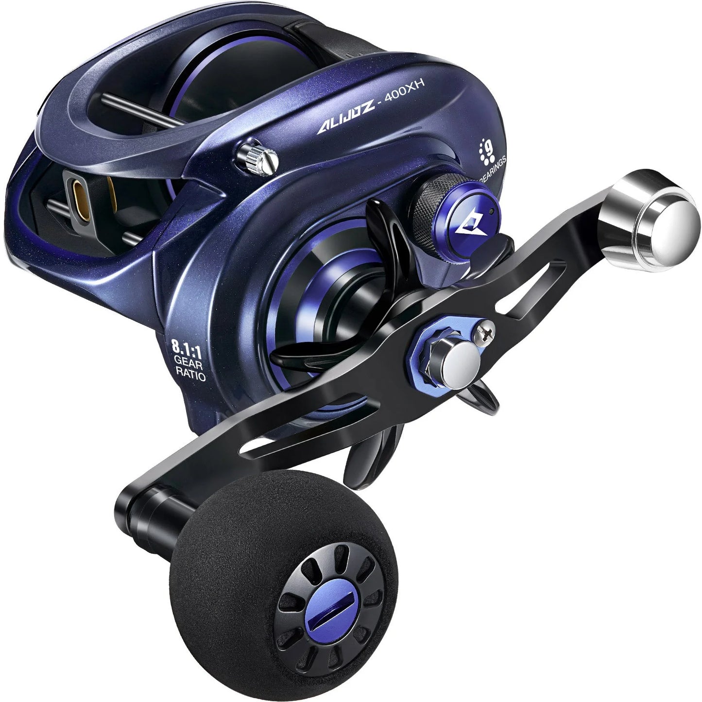 Piscifun® Alijoz 400 Saltwater Freshwater Baitcasting Reel With Bait Clicker