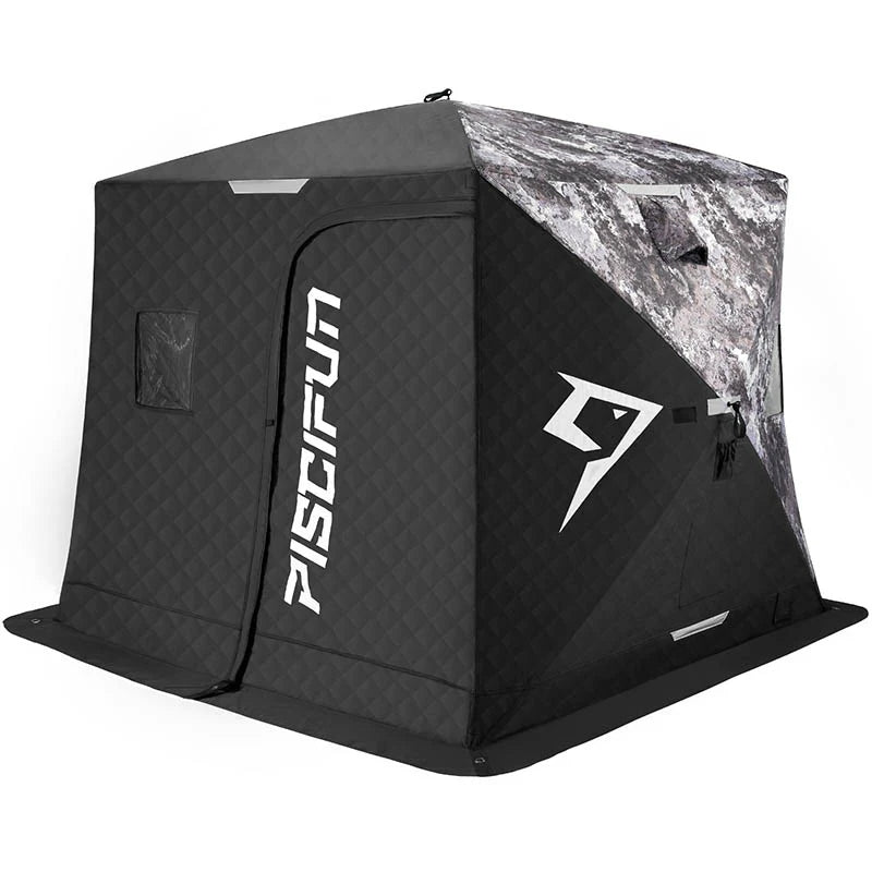 Piscifun 3-4 Person Ice Fishing Shelter, Pop-up Ice Fishing Tent Sale