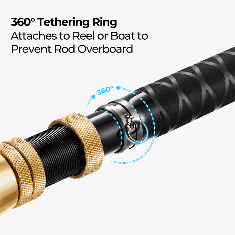 Piscifun Saltflow Bent‑Butt Offshore Saltwater Boat Rod