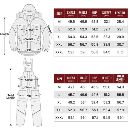 Piscifun Ice Fishing Insulated Jacket Waterproof