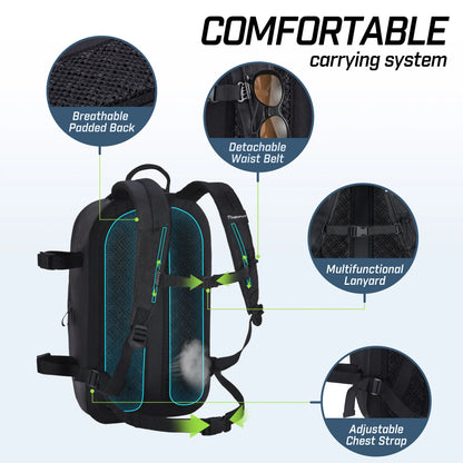Piscifun Waterproof Backpack TPU Dry Bag  Waterproof Bag