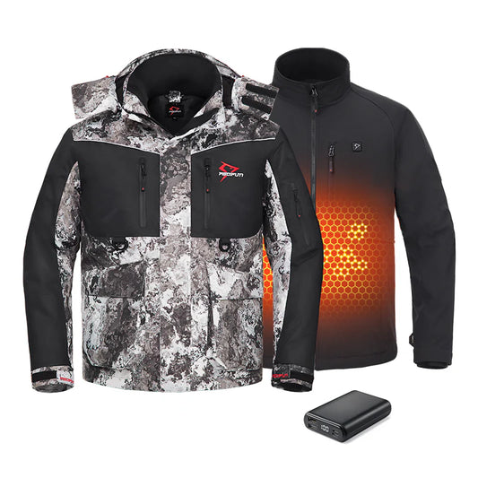 Piscifun Ice Fishing 3-in-1  Jacket Waterproof Fishing Jackets