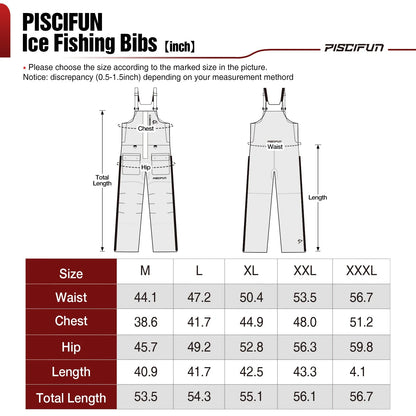Piscifun Ice Fishing Waterproof Fishing Bib With Flotation Technology  Sale