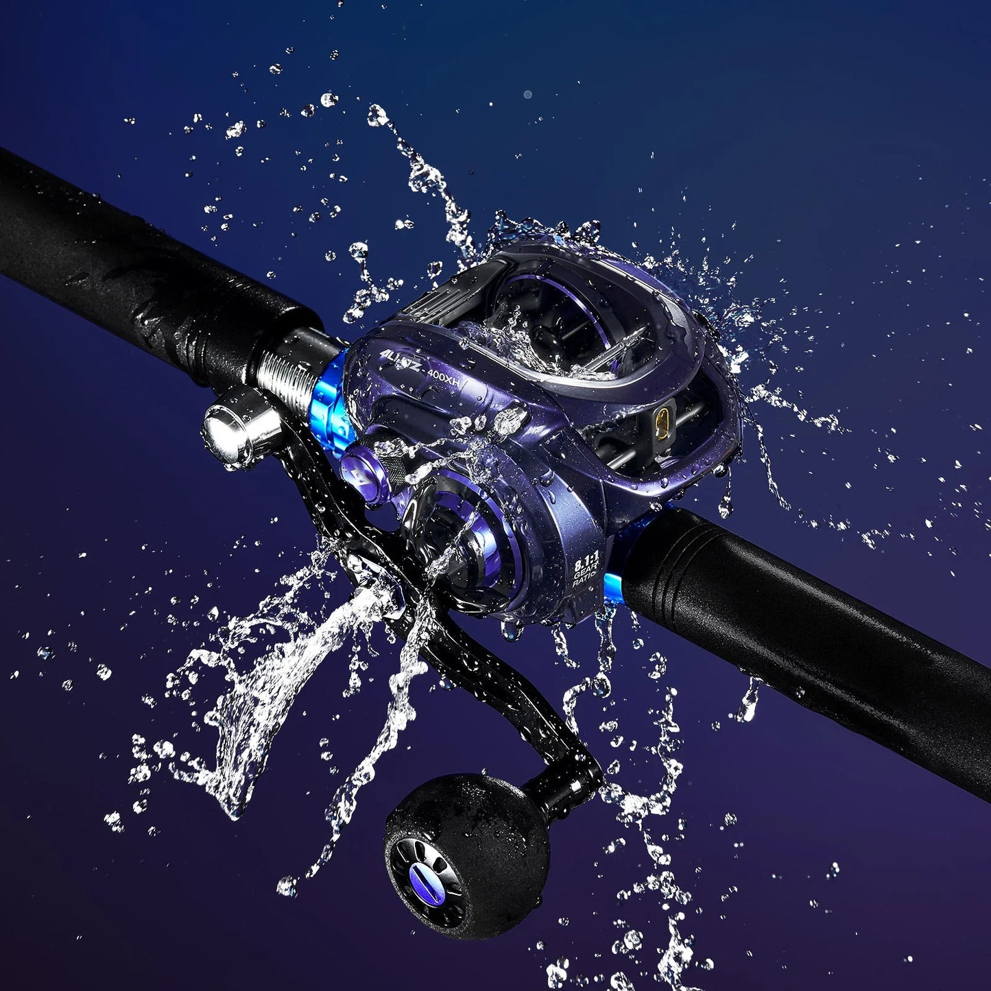 Piscifun® Alijoz 400 Saltwater Freshwater Baitcasting Reel With Bait Clicker